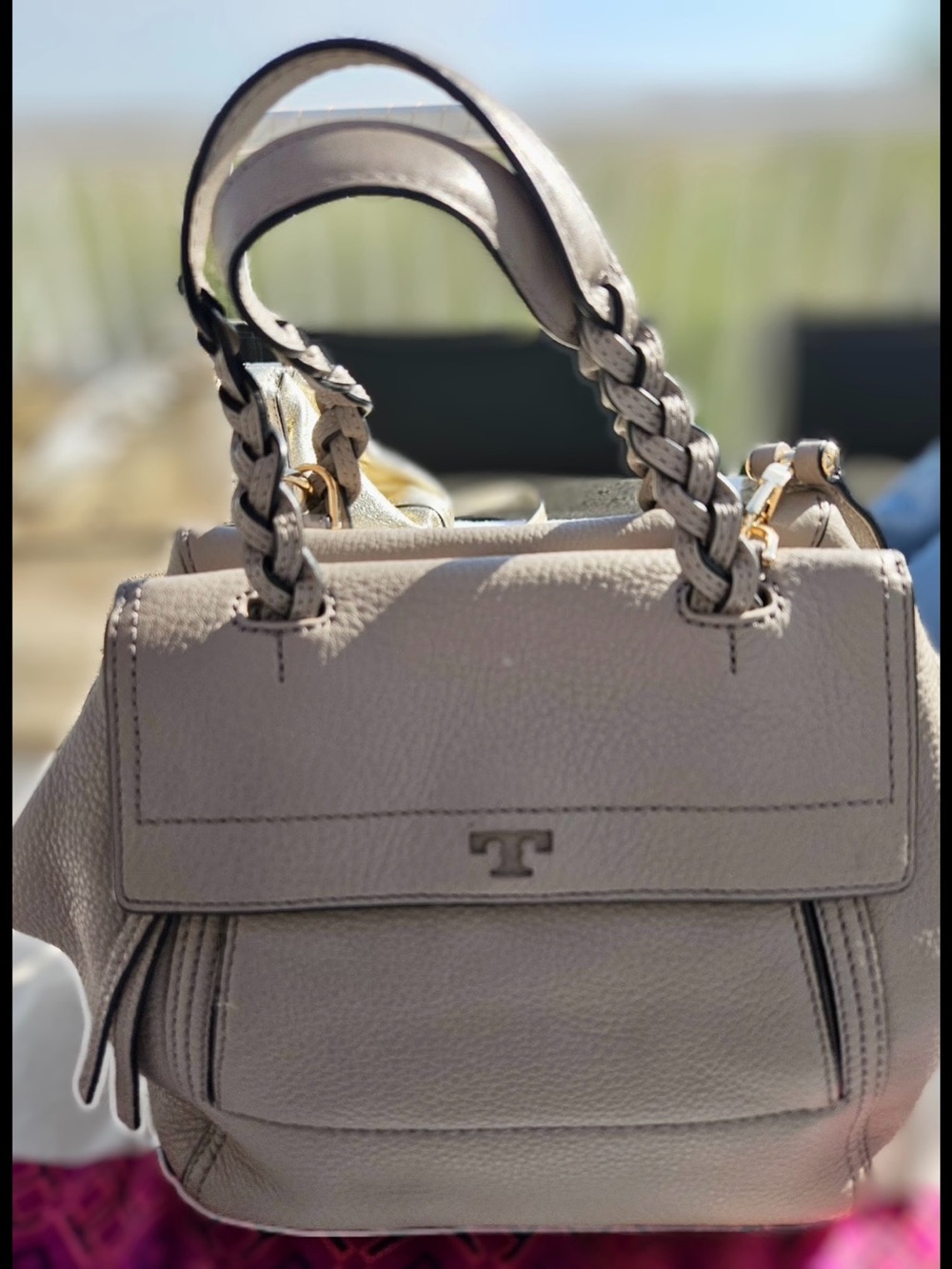 Tory Burch Half-Moon, One of Four